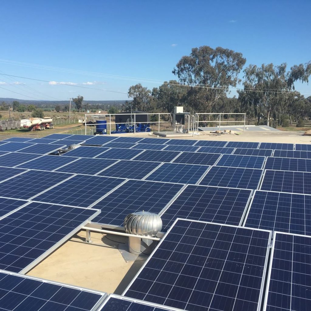 Commercial Solar Installation