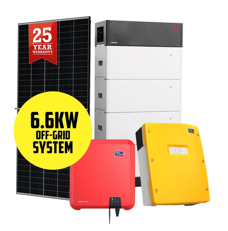 6.6kW Off-Grid Solar System